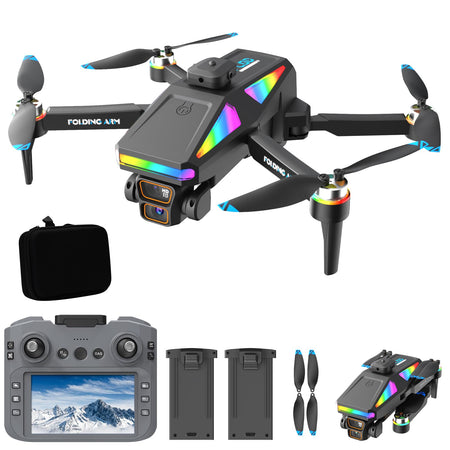 Drone Professionnel Intelligent XF604 avec Écran Intégré et Caméras Full HD