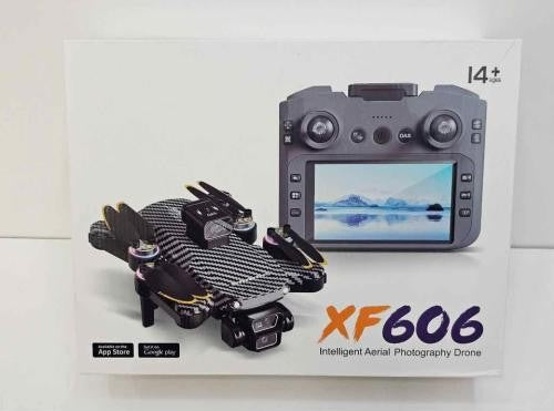Drone Professionnel Intelligent XF606 avec Écran Intégré et Caméras Full HD